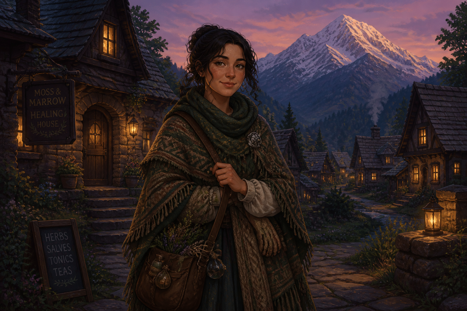 Healer in a mountain village