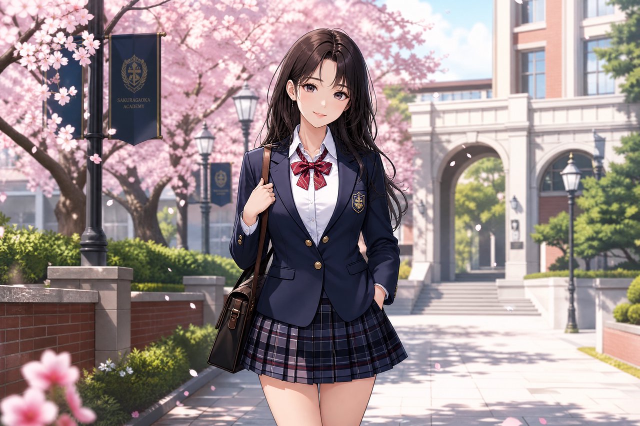 AI School Girl Generator