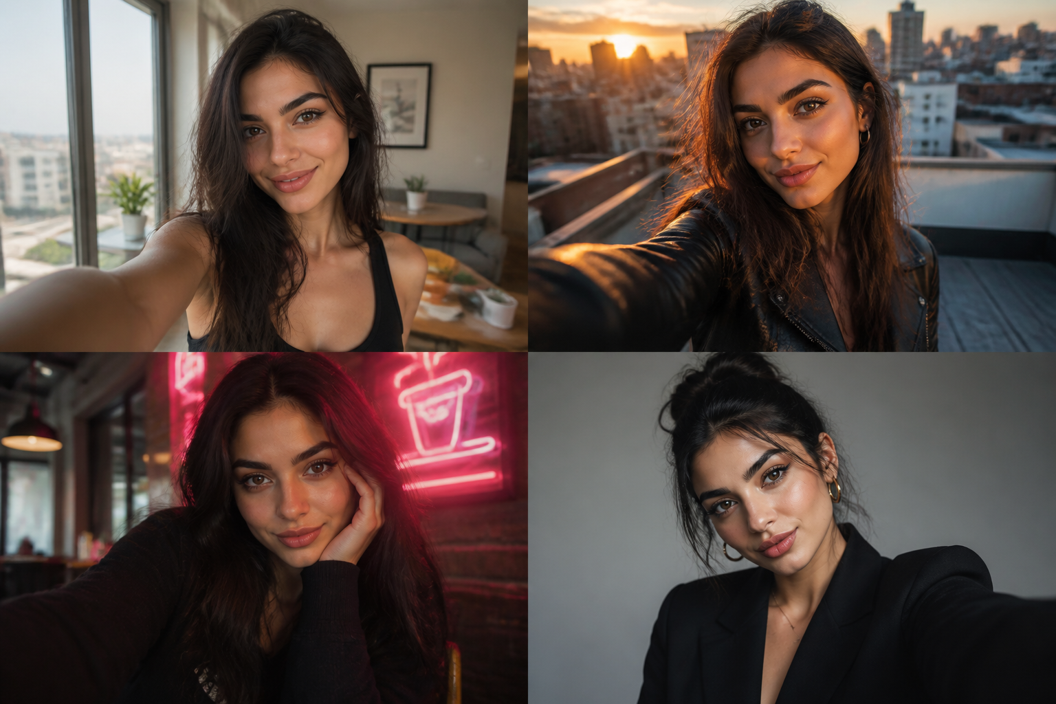 Selfie Looks by Prompt