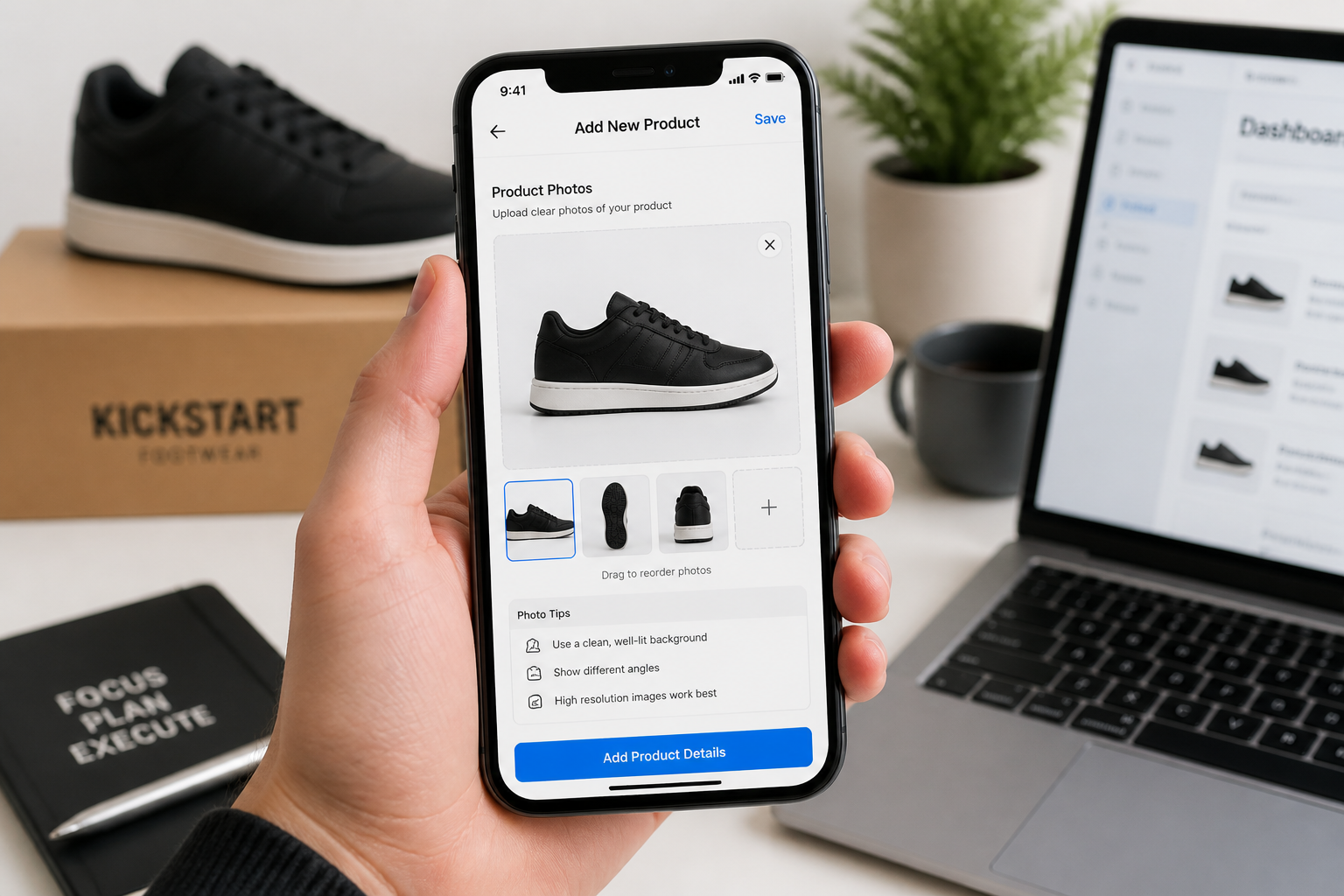 Upload your shoe image