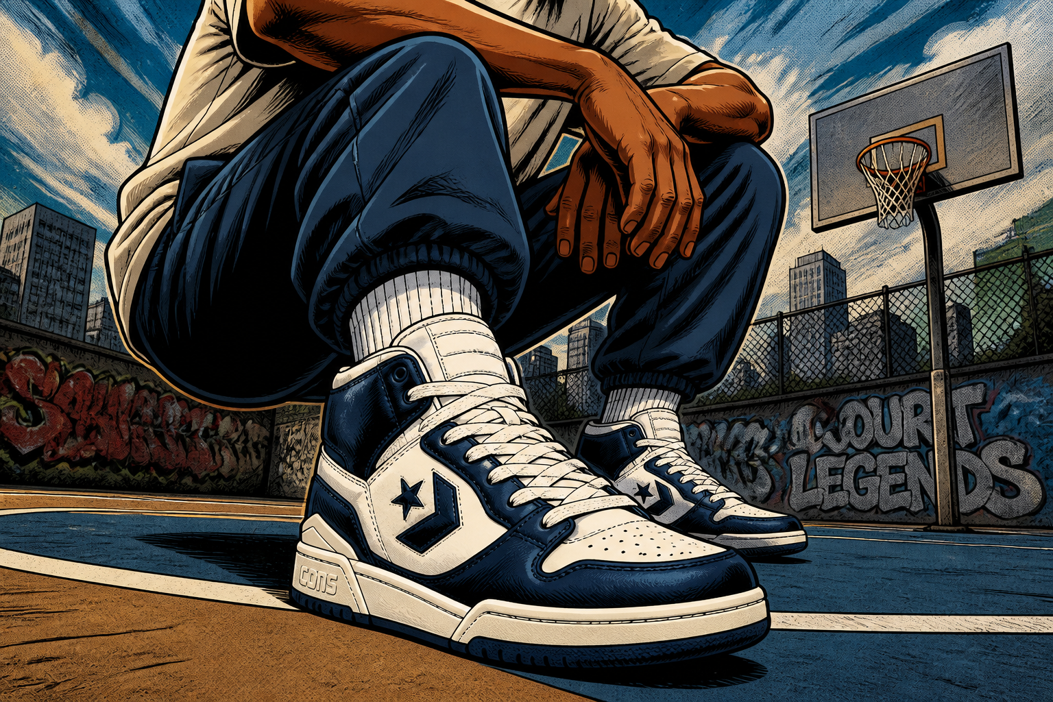 Comic-book streetwear (after)
