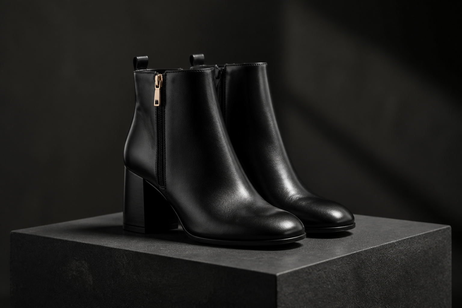 City ankle boot editorial (before)