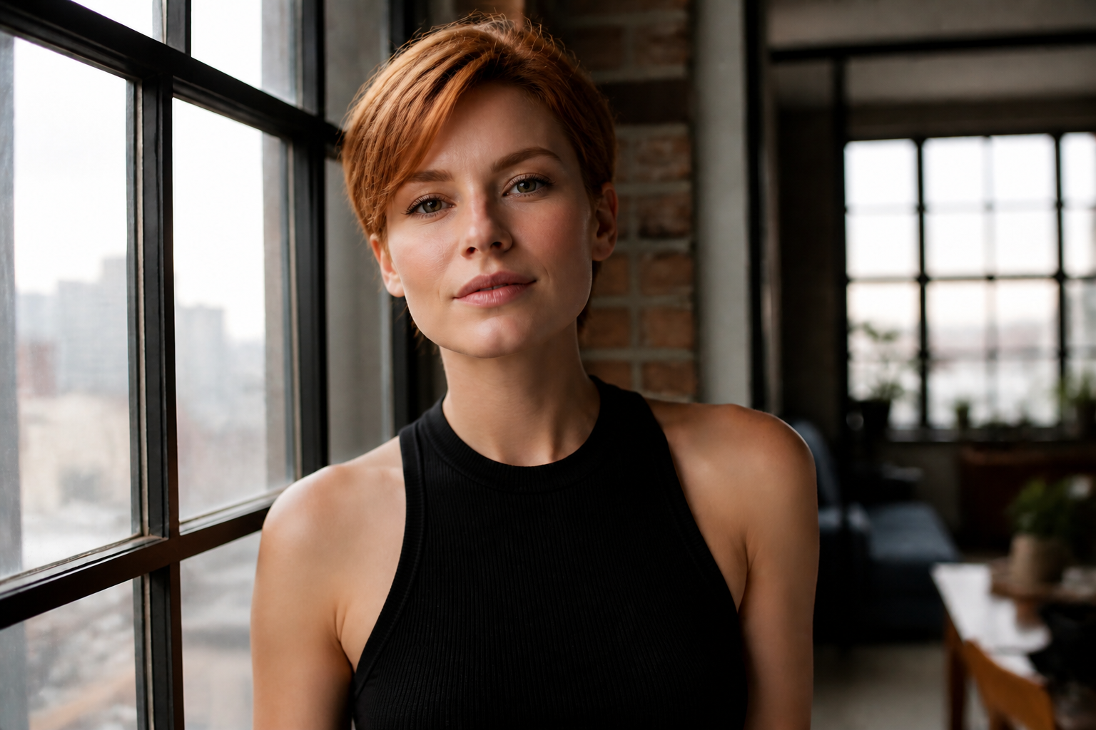 Sleek pixie (after)