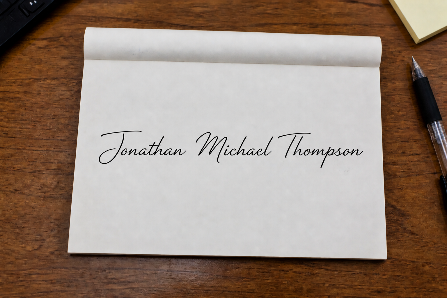 Turn rough writing polished (after)