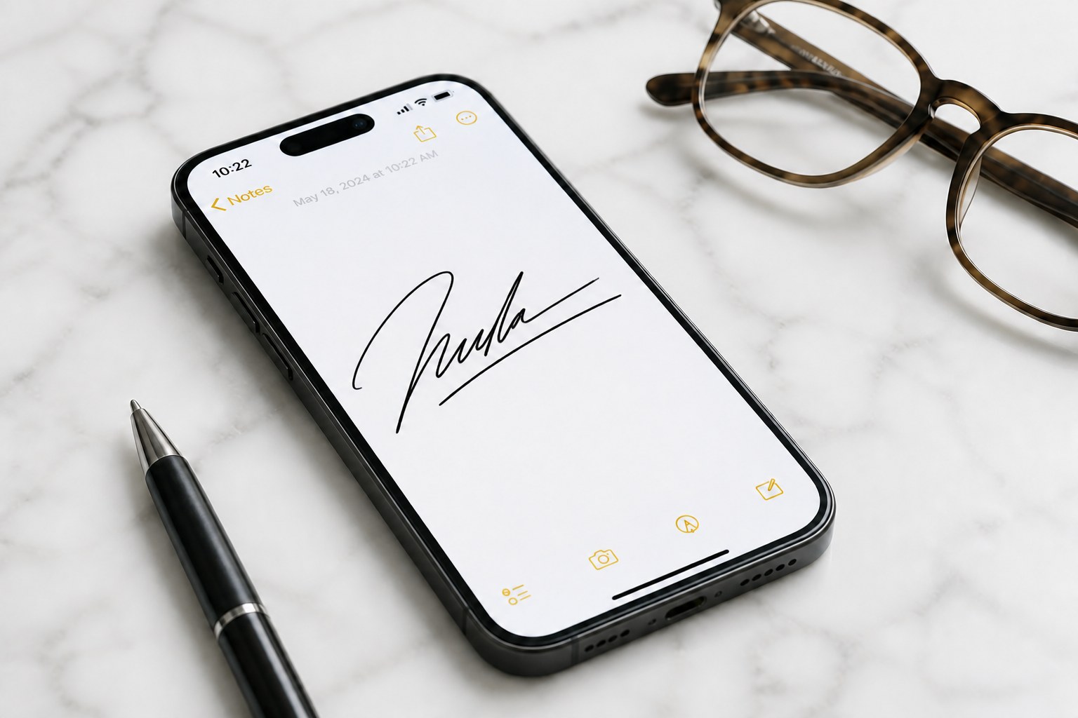 Personal brand signature (after)