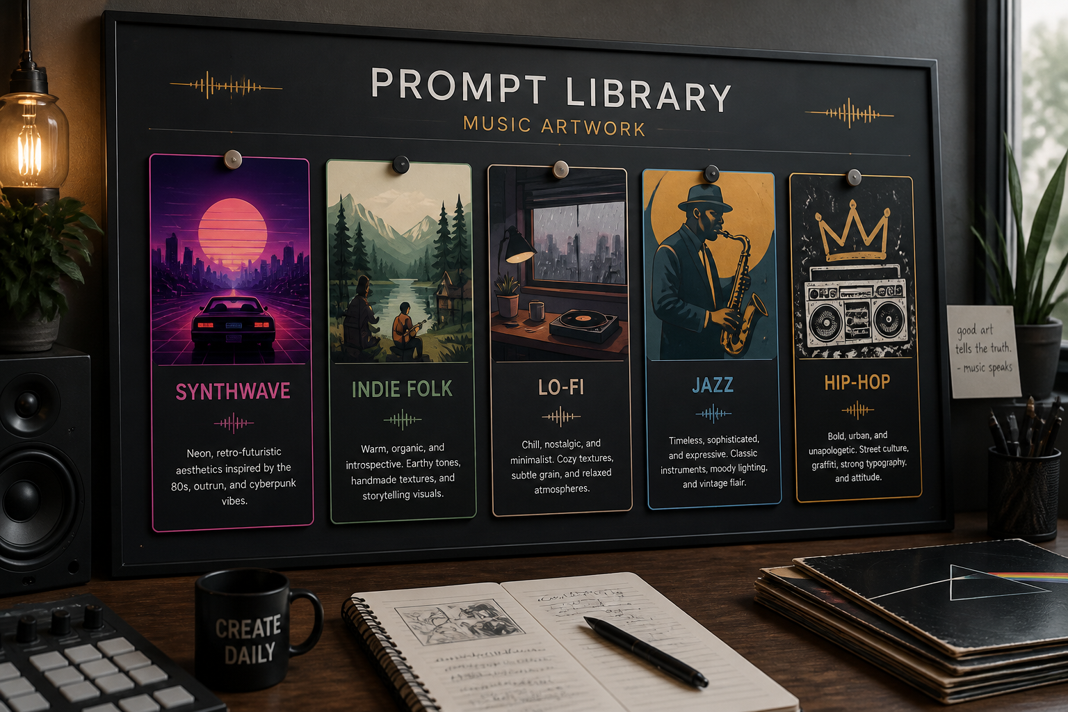 Build a reusable prompt library
