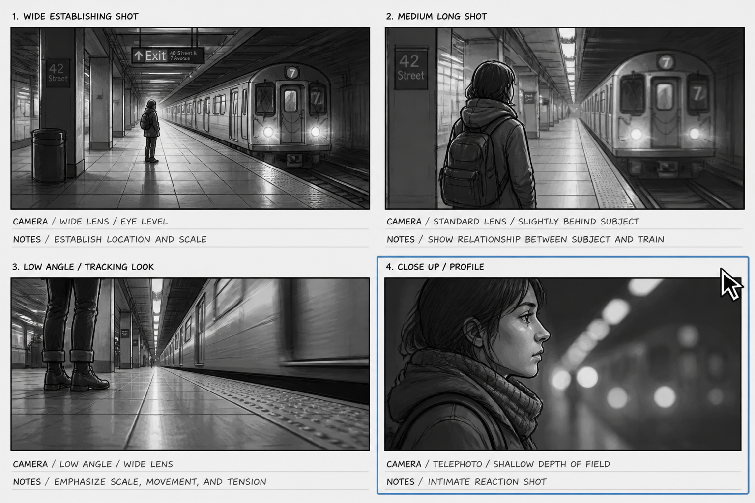 Generate and compare frames