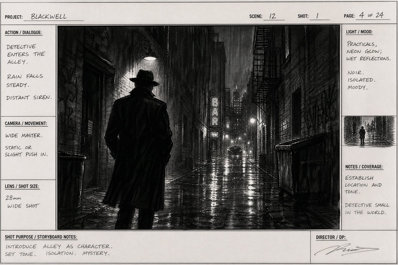 AI Storyboard Generator