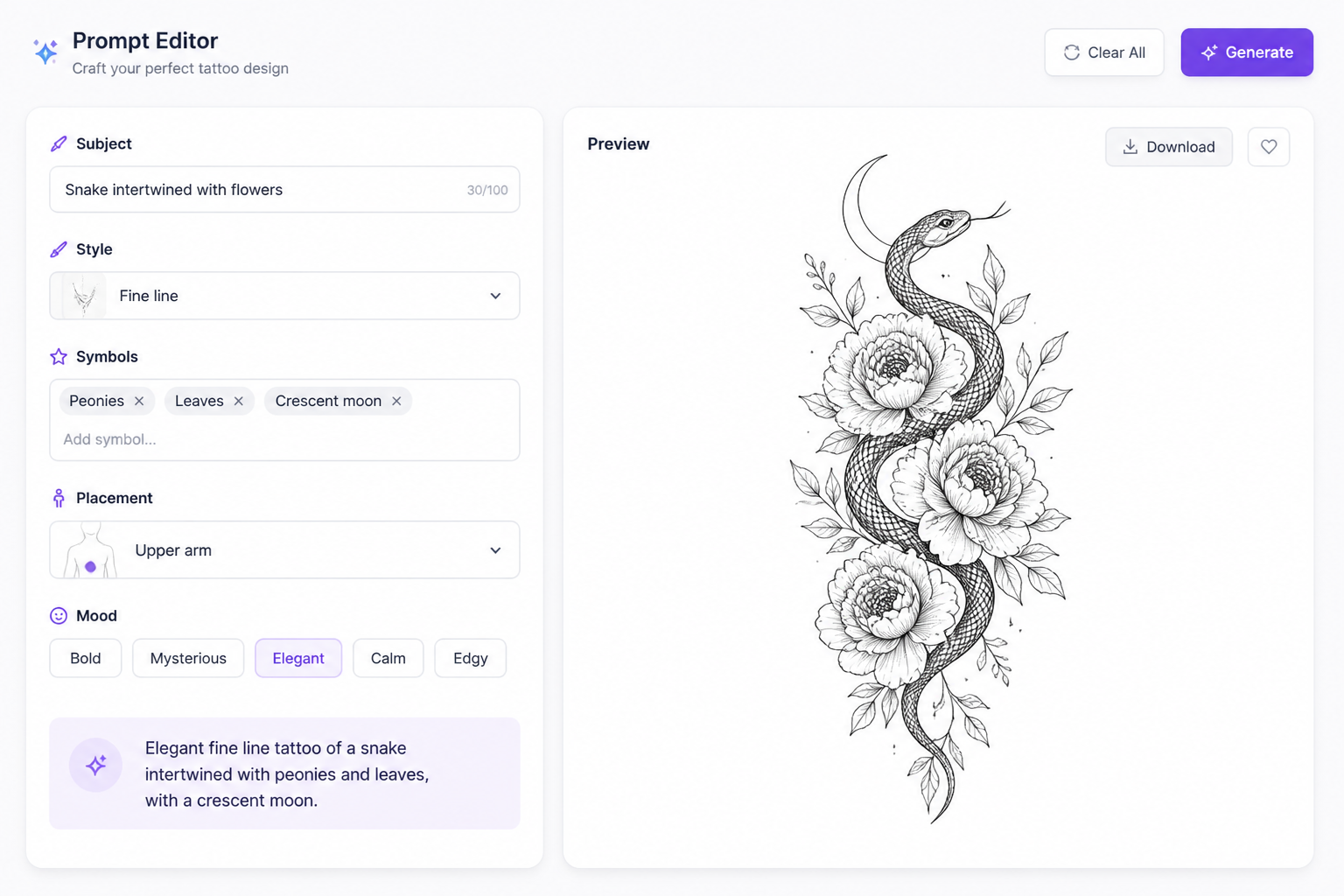 Describe your design details