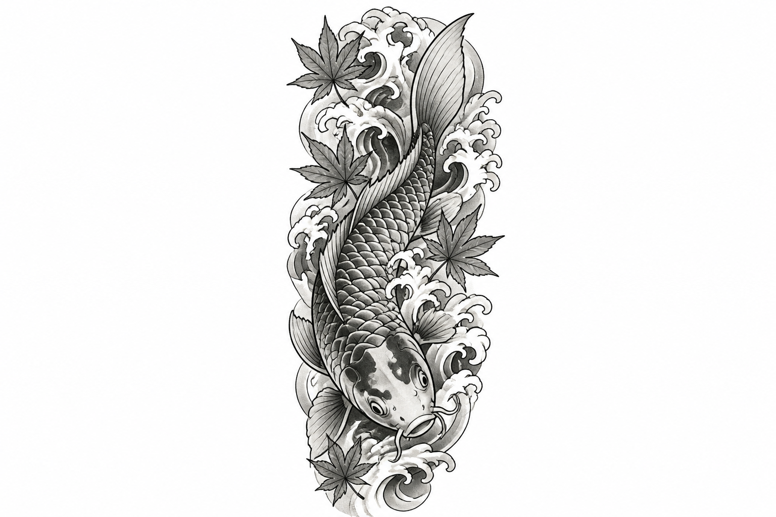Koi sleeve concept