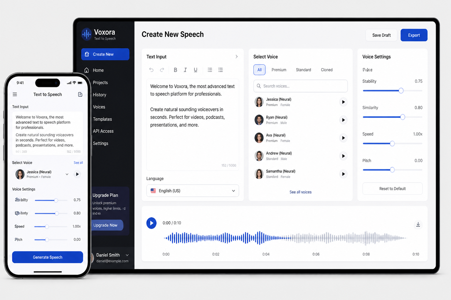 Create App and UI Mockups