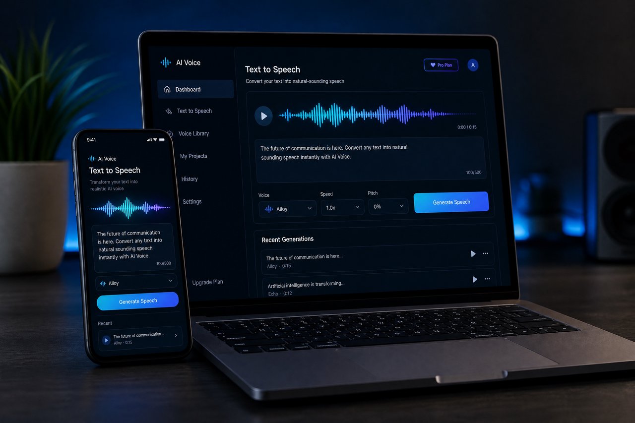 AI Text to Speech Generator