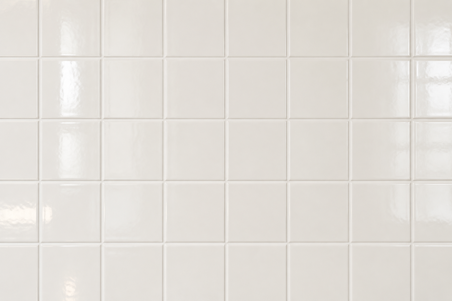 Glossy ceramic tiles
