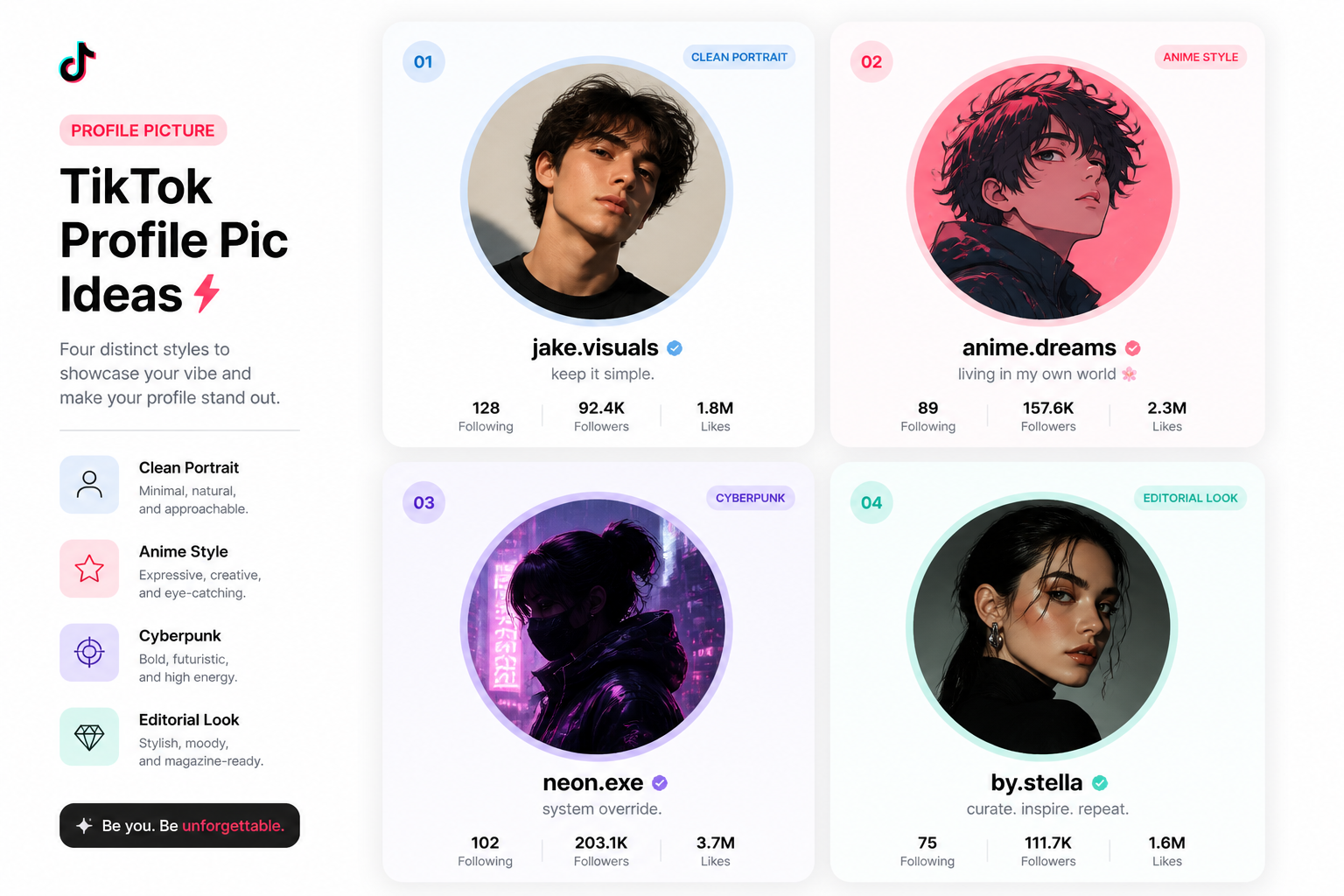 Pick a PFP style