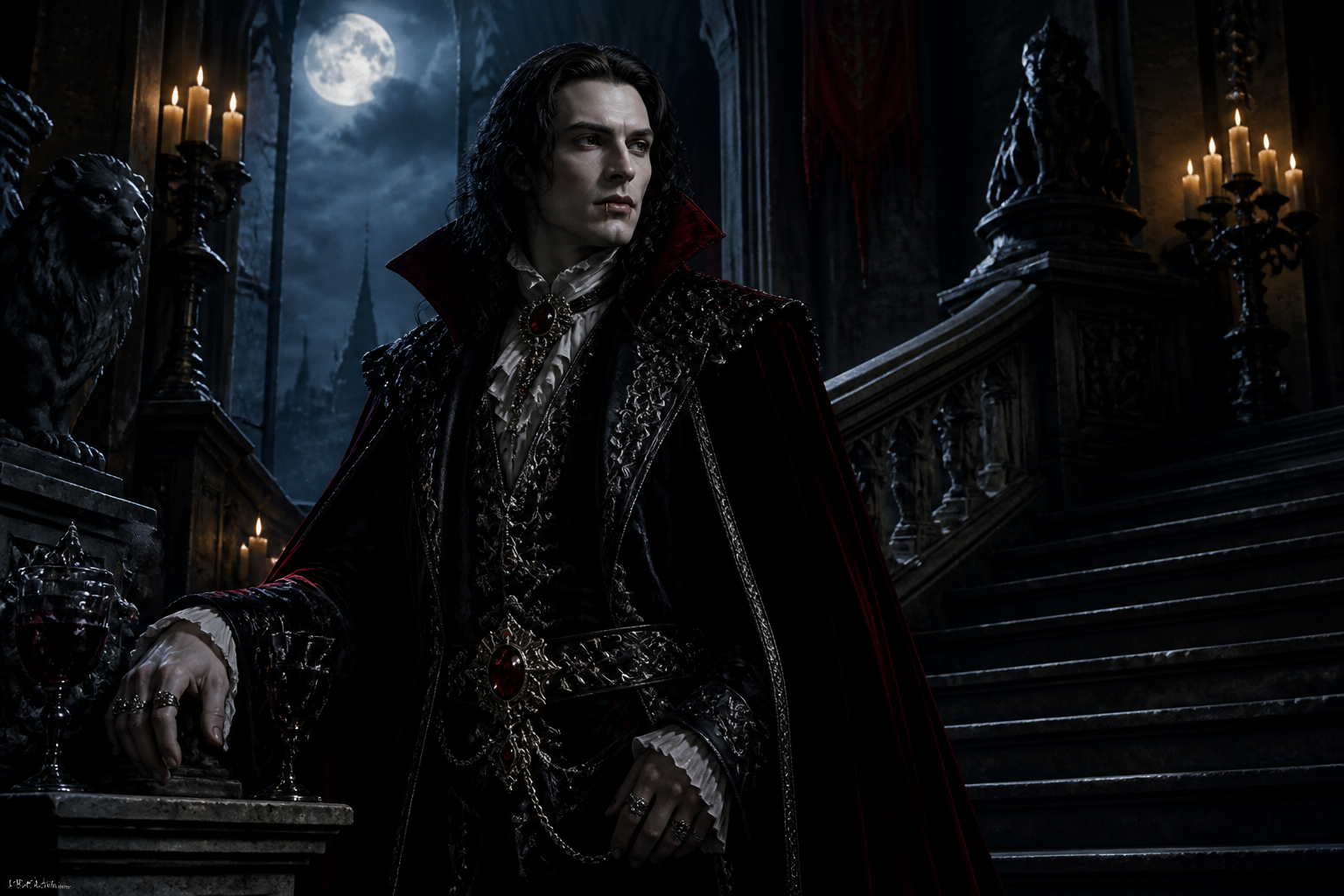 Rich Gothic Character Detail