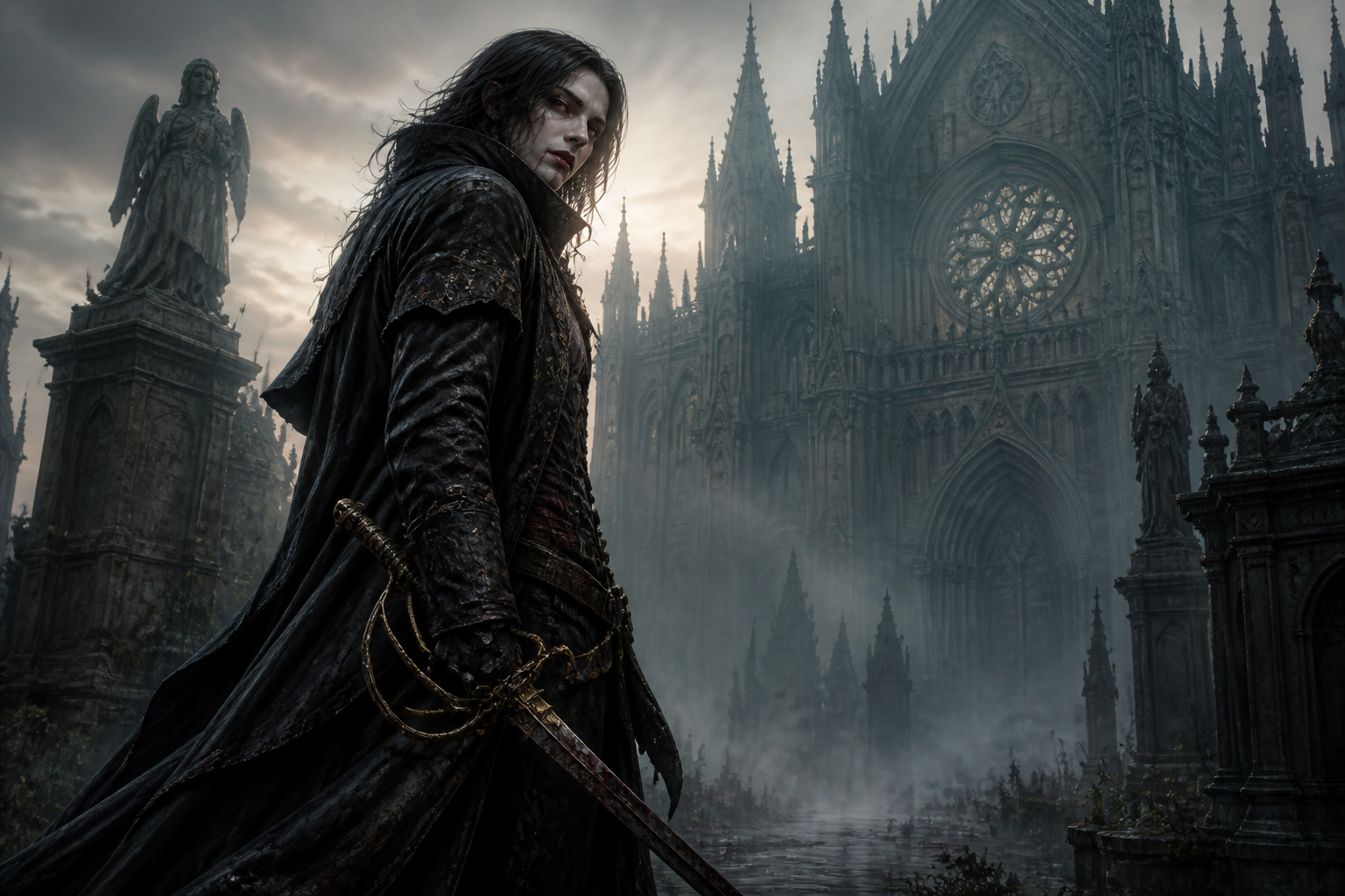 Cursed hunter vampire
