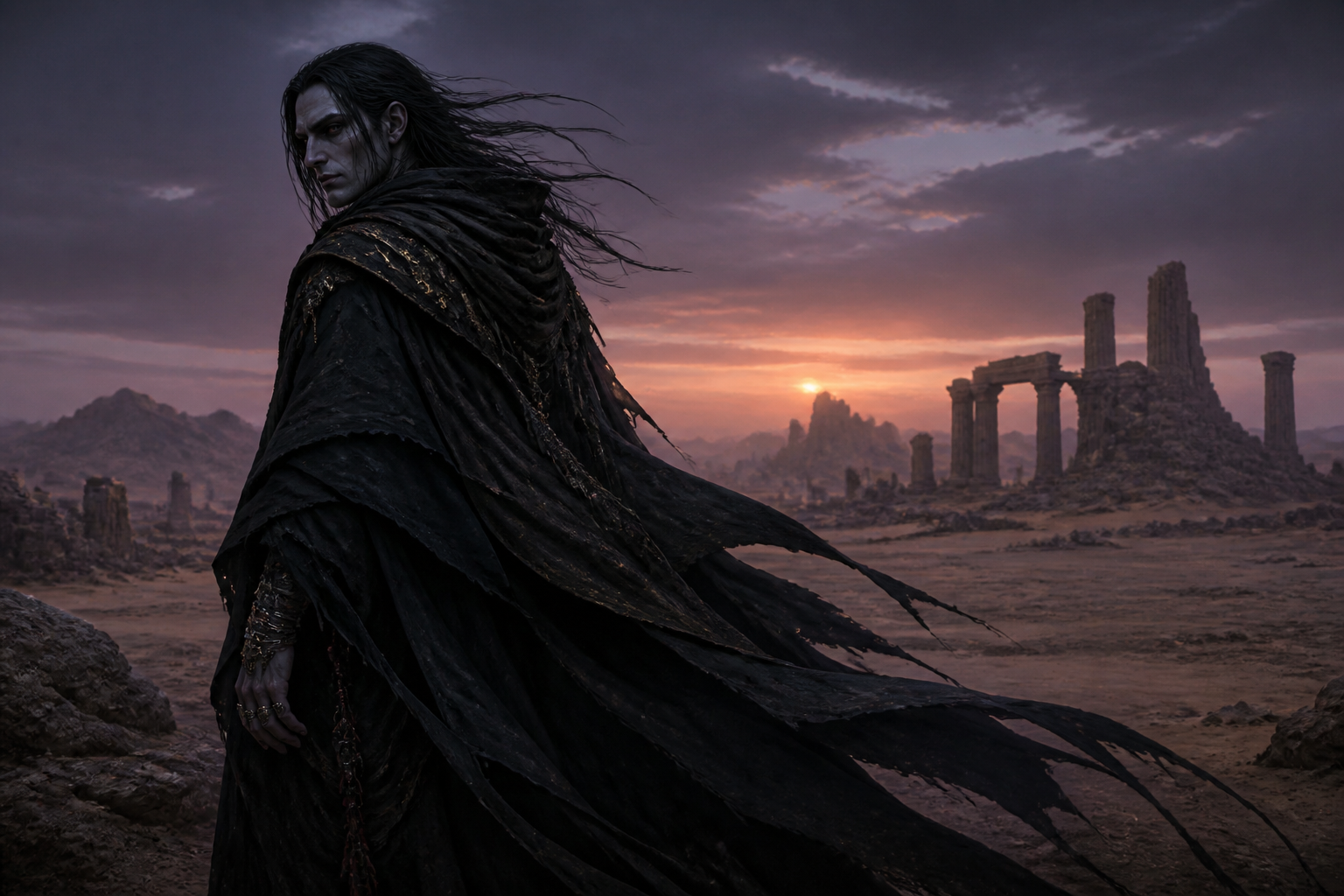 Desert vampire wanderer
