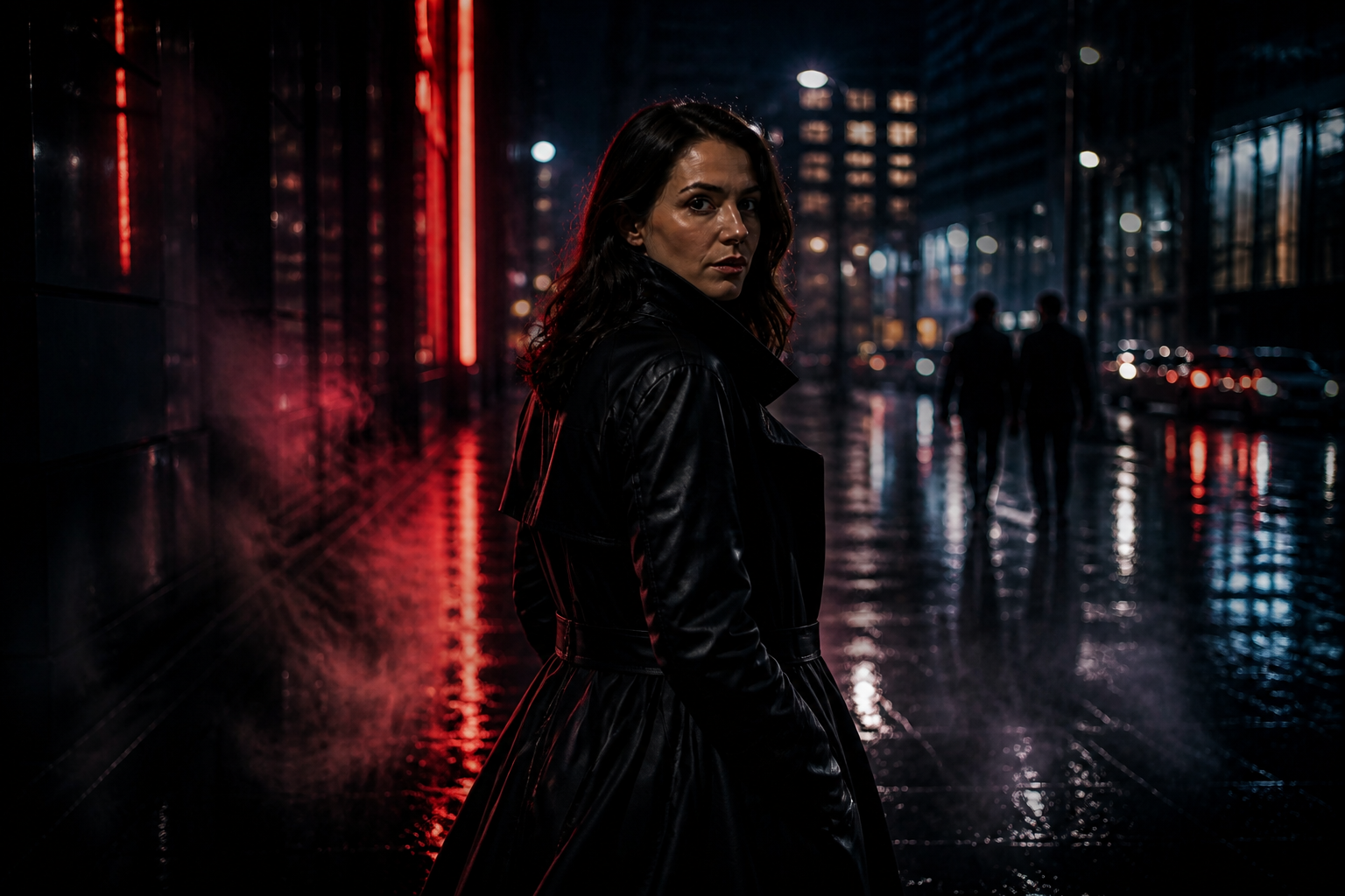 Neon city villain (after)