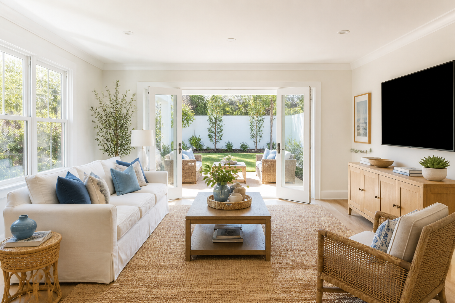 Coastal family room