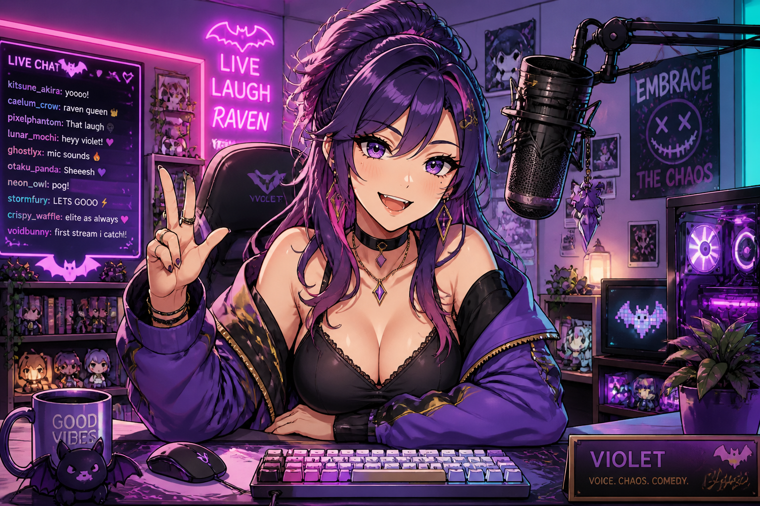 Streamer voice avatar