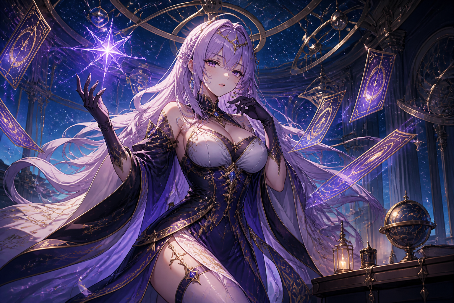Celestial mage waifu