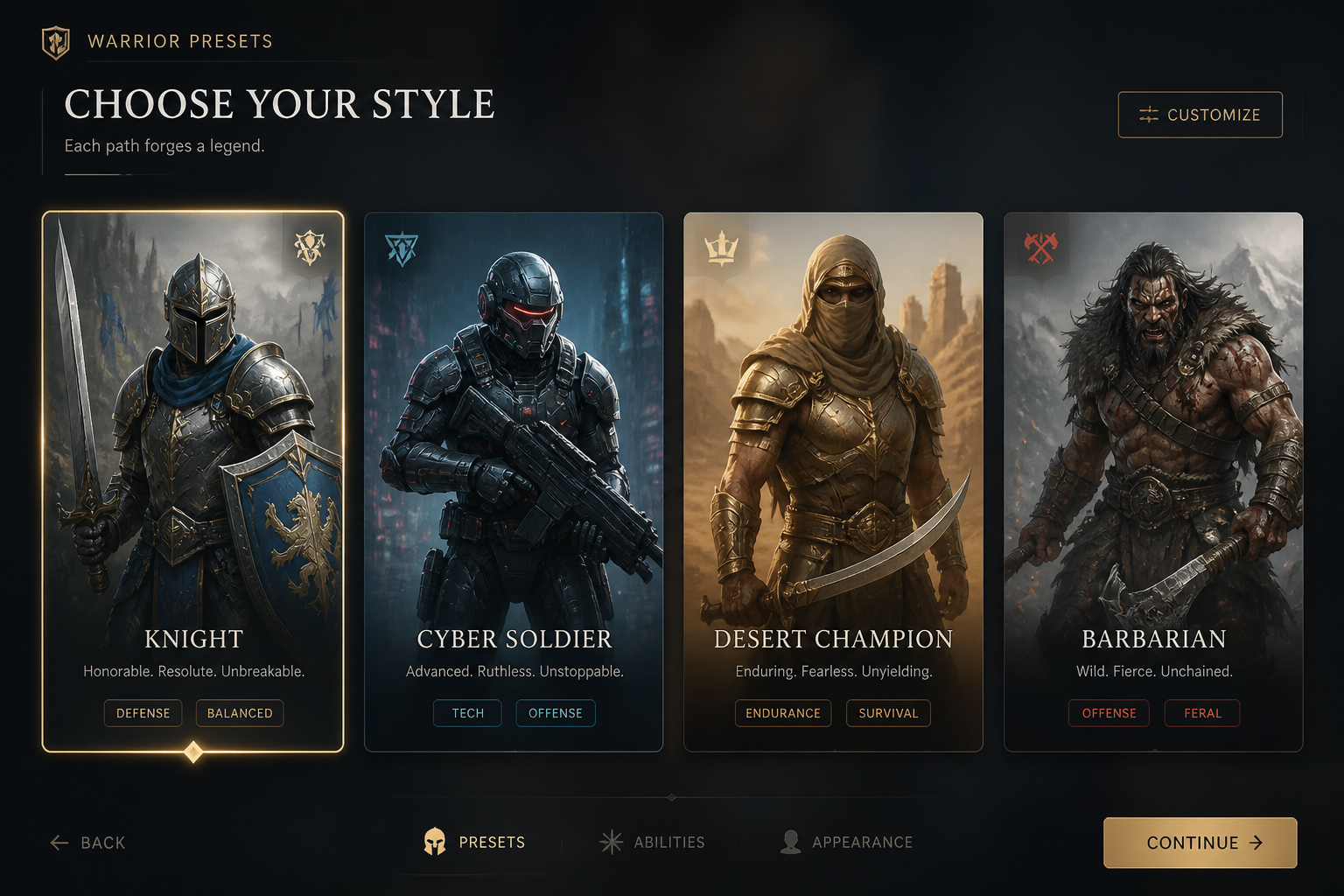 Start With a Warrior Style