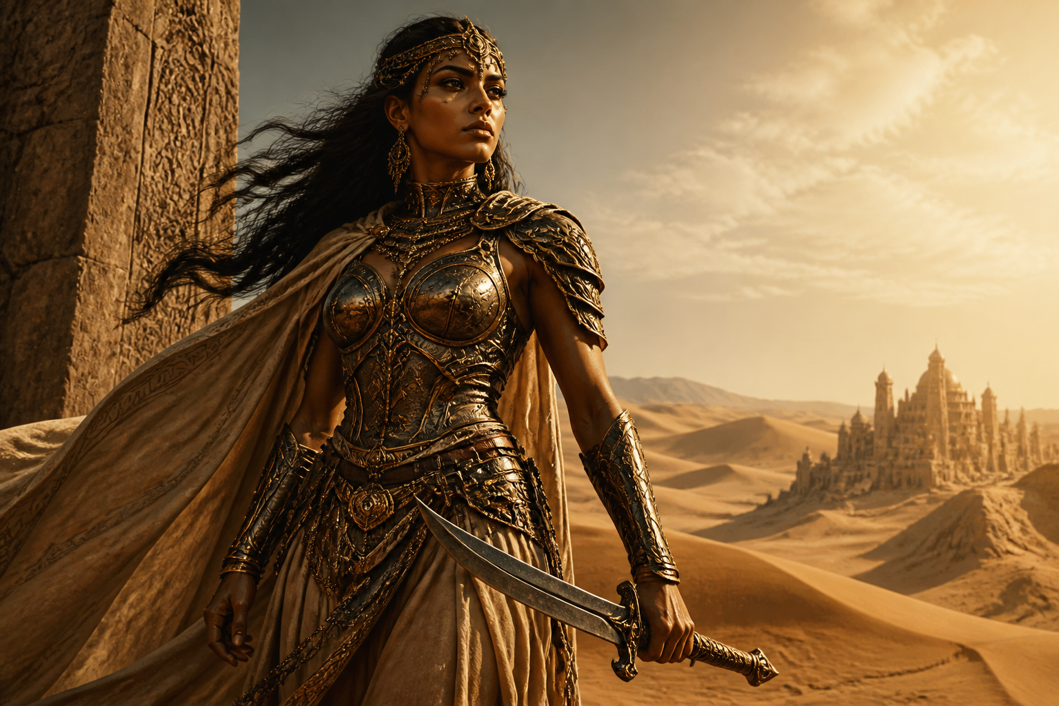 Desert warrior queen