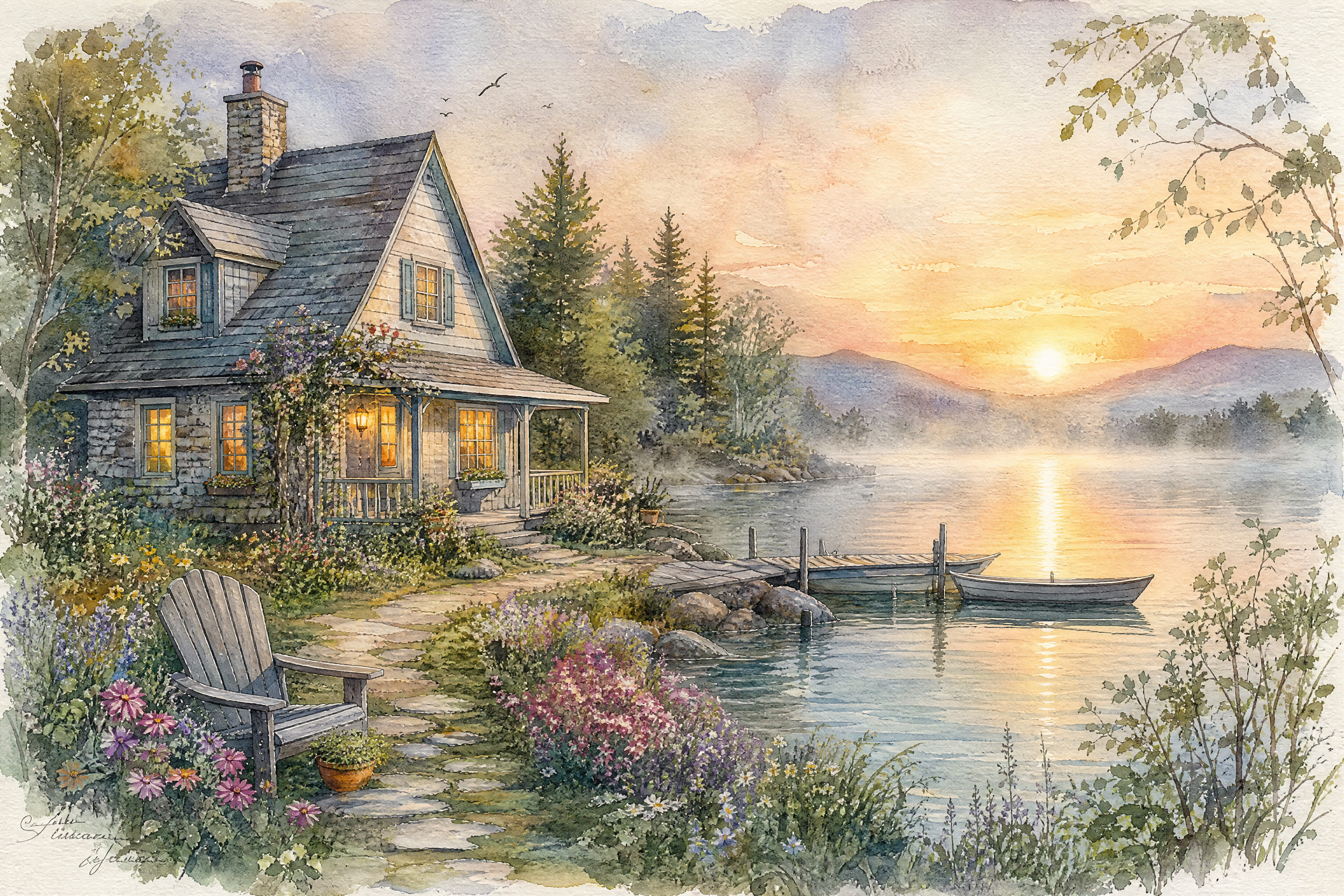 AI Watercolor Generator