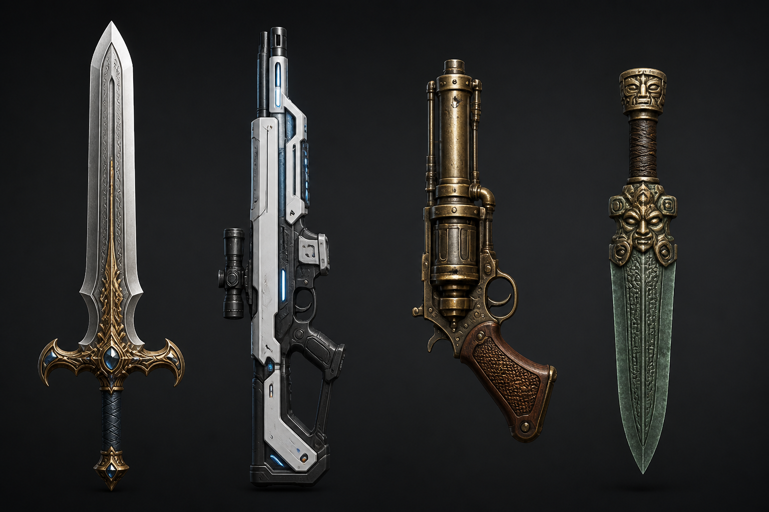 Generate Distinct Weapon Styles