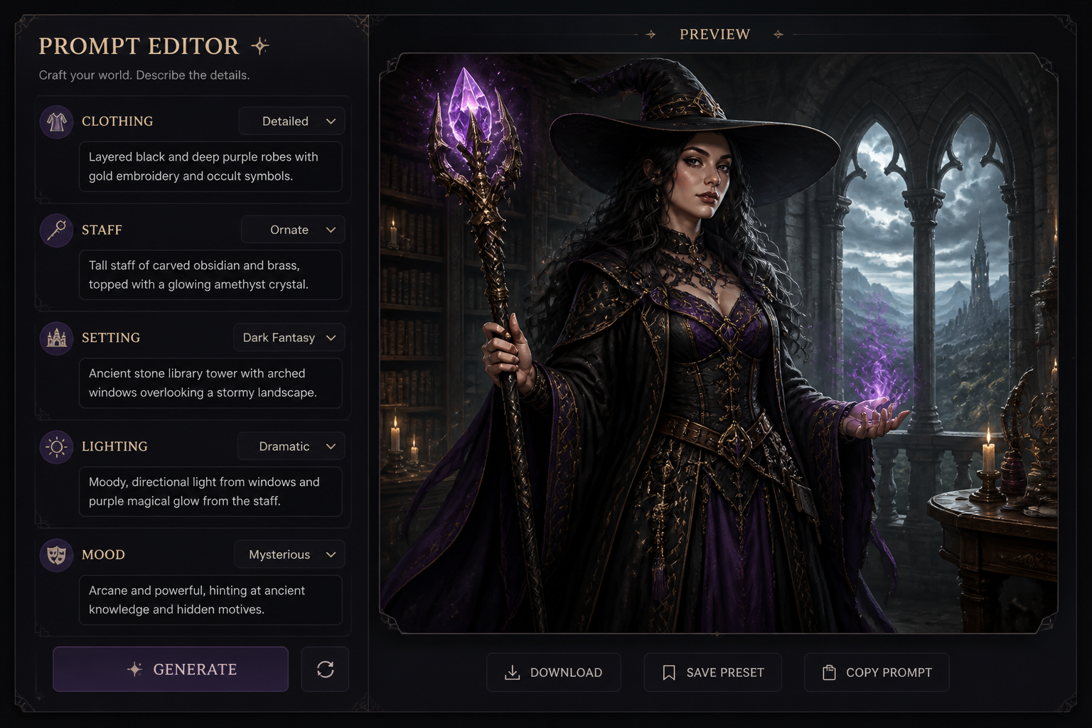 Describe the magic