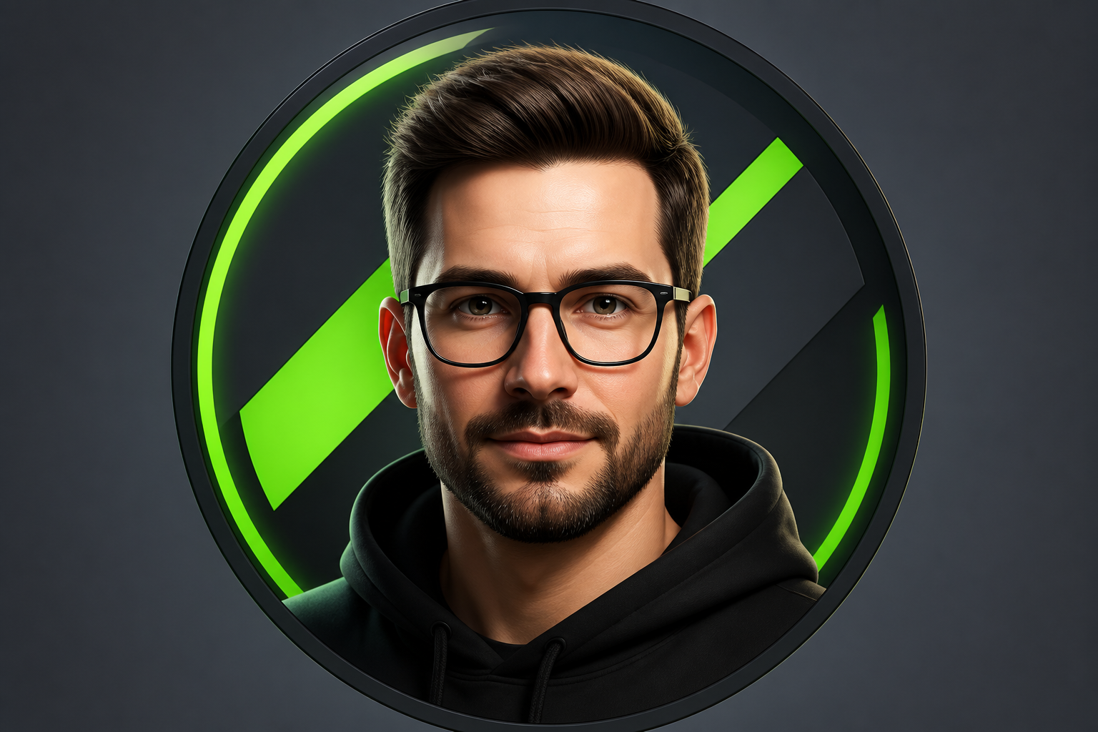 Tech creator 3D avatar