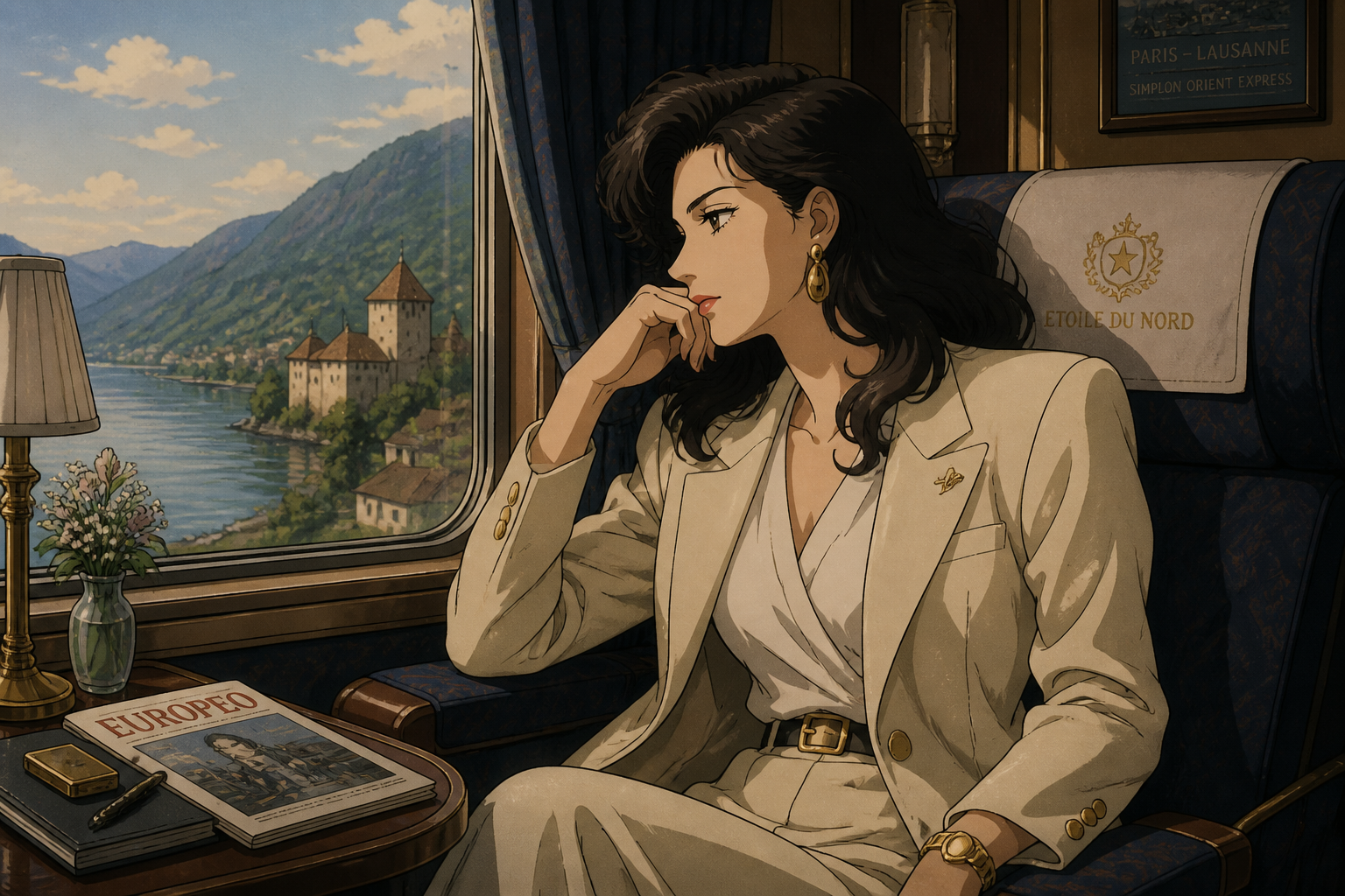 Train fashion portrait (before)