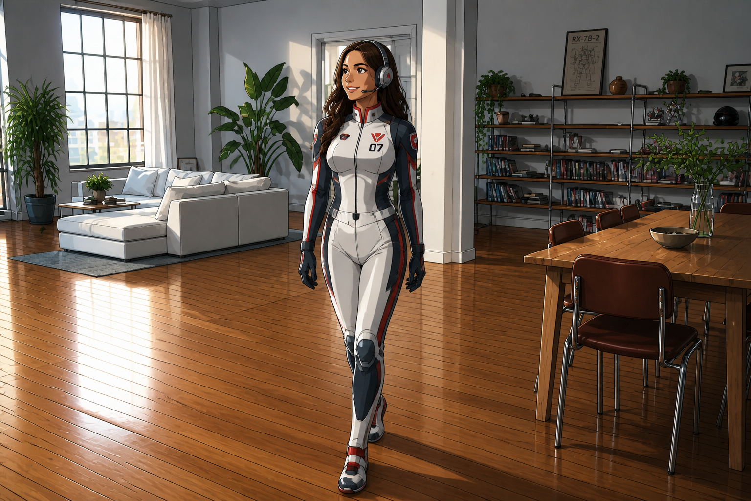Anime mecha pilot (after)