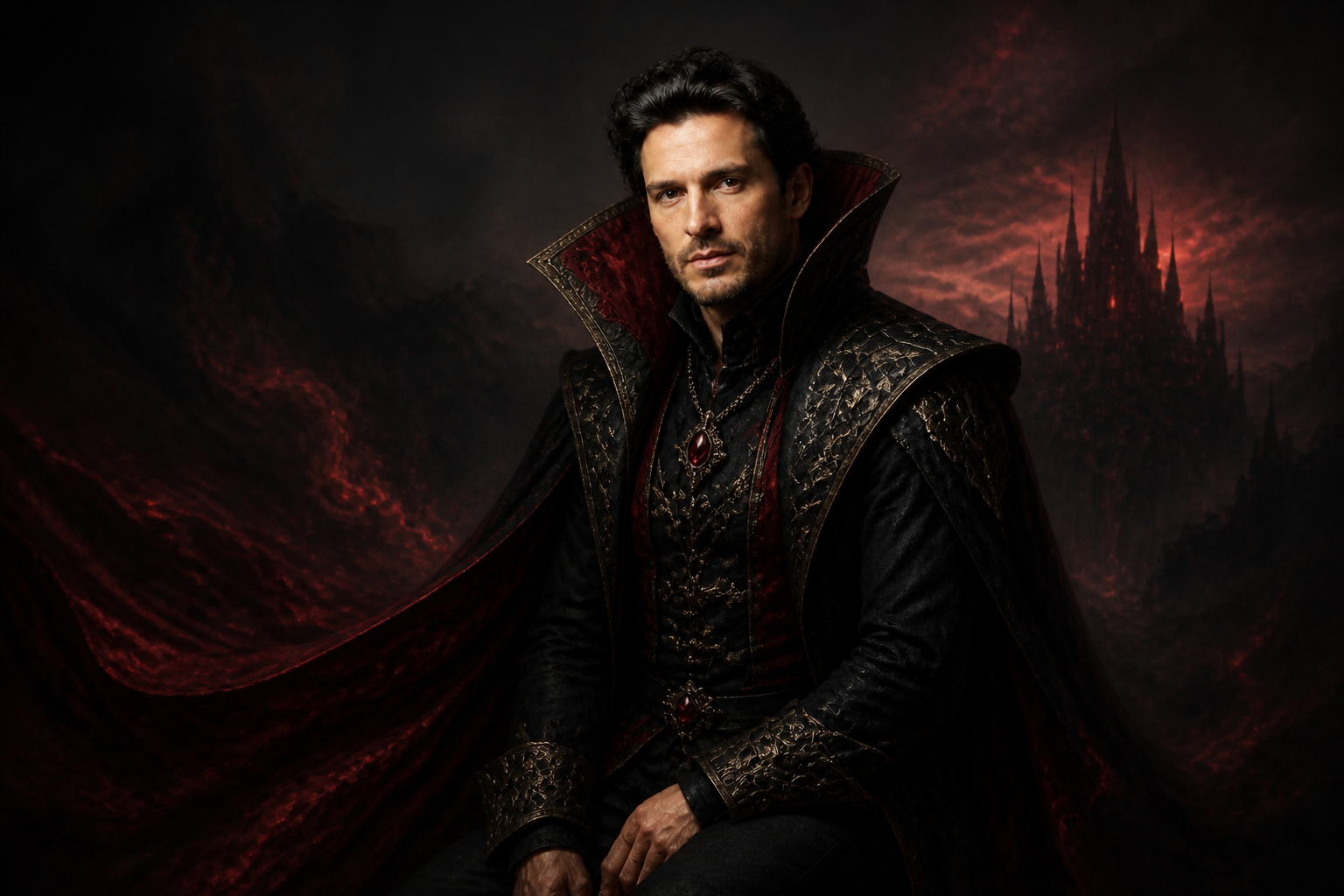Regal villain (after)