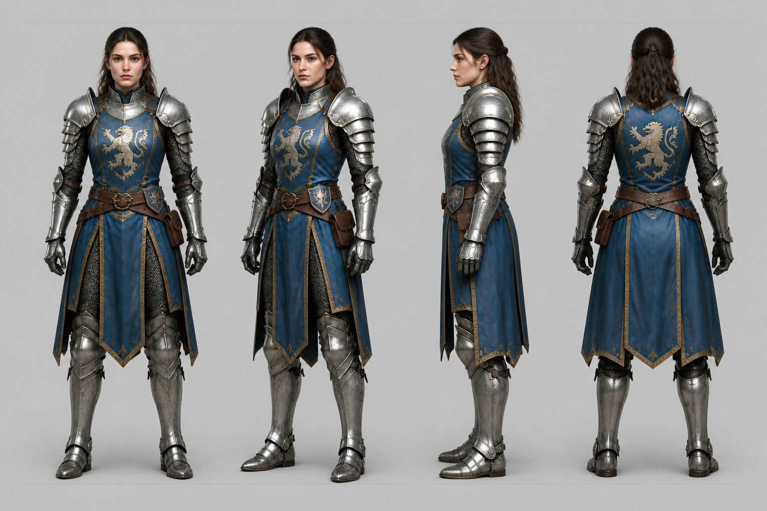 Consistent multi-view turnarounds (after)