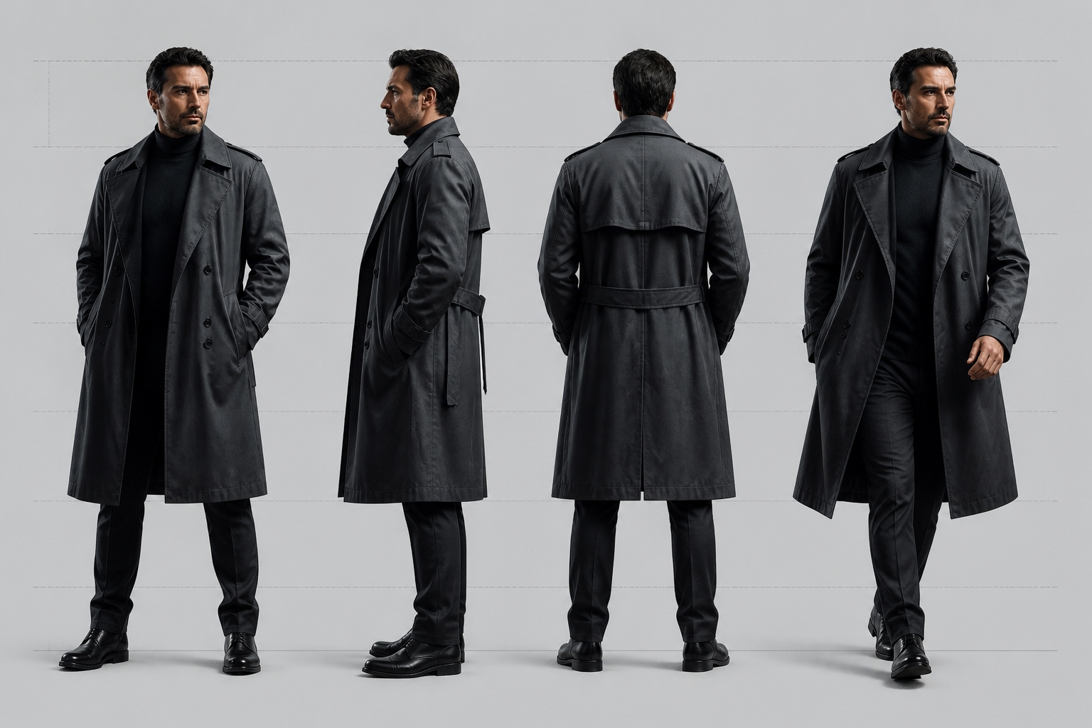 Detective cast lineup (after)