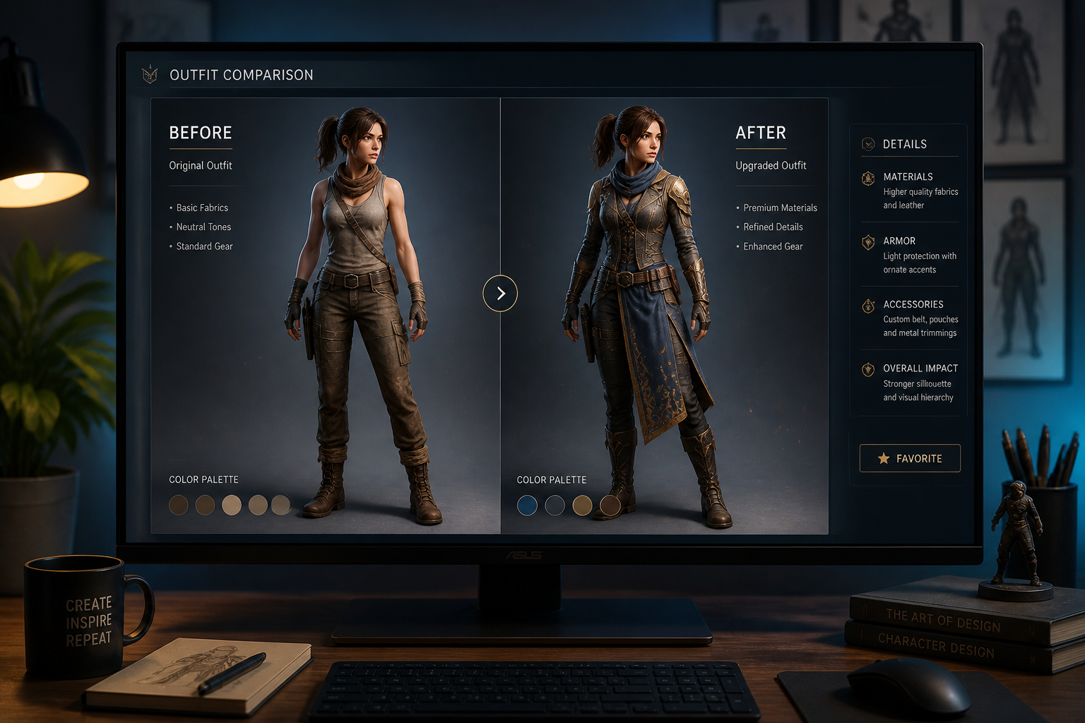Compare and refine versions