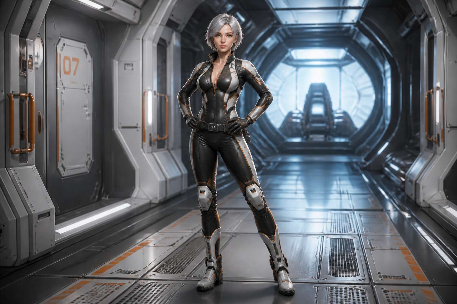 Confident hero stance (after)