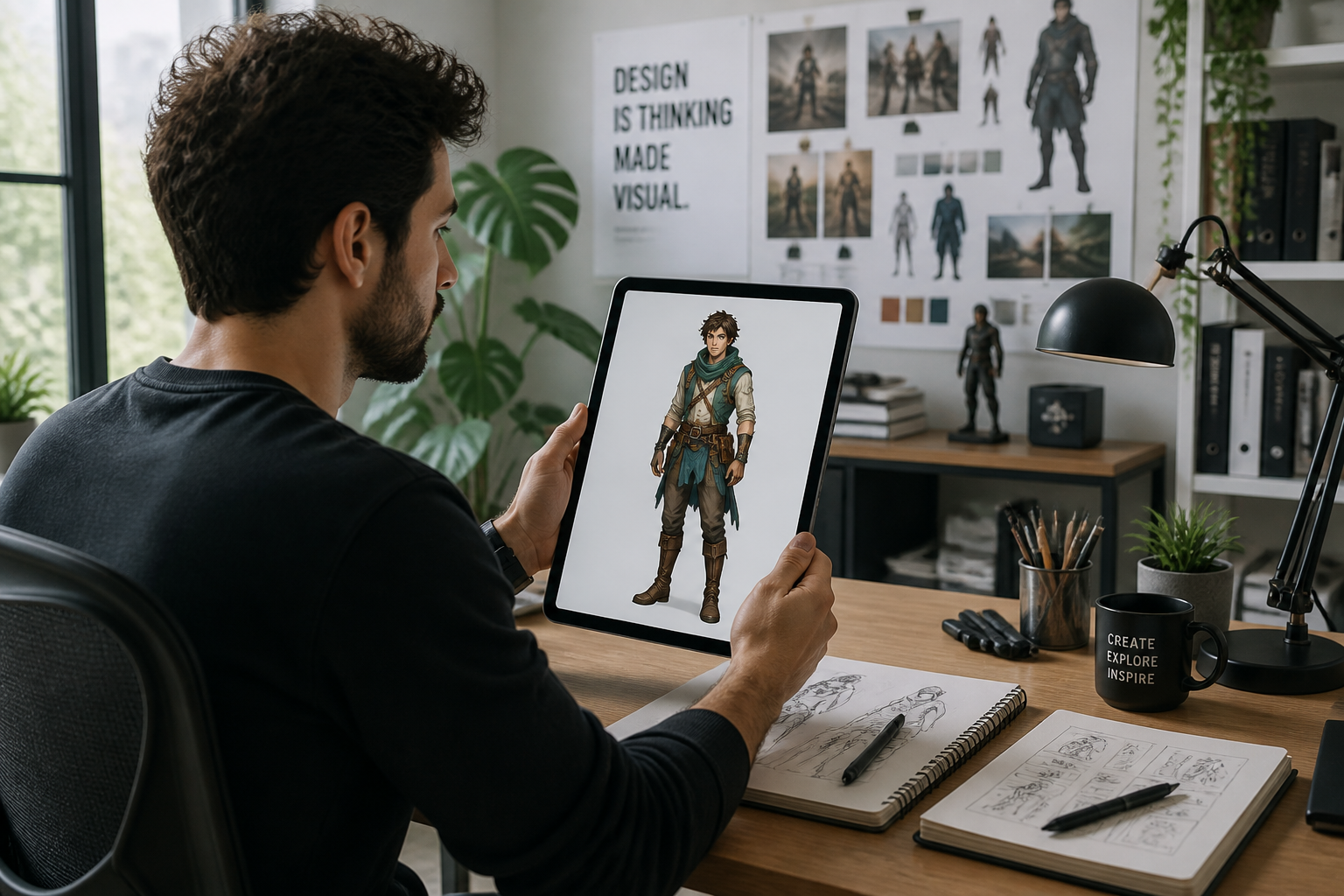 Upload your character image
