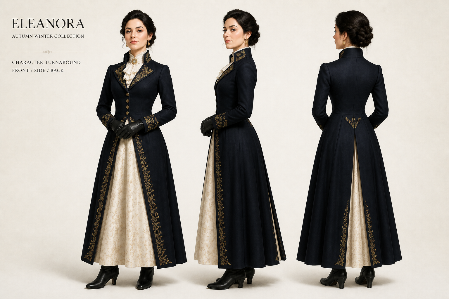 Editorial fashion turnaround (after)