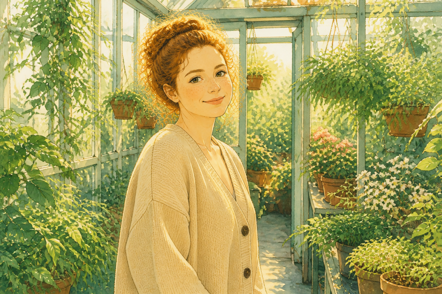Ghibli watercolor consistency (after)