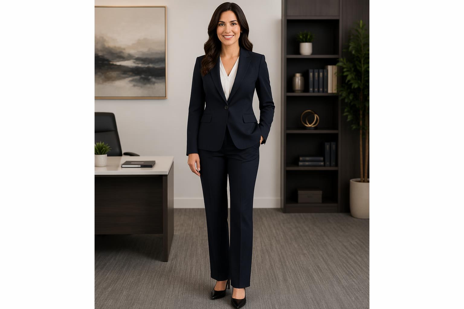 Professional head to toe portrait (before)