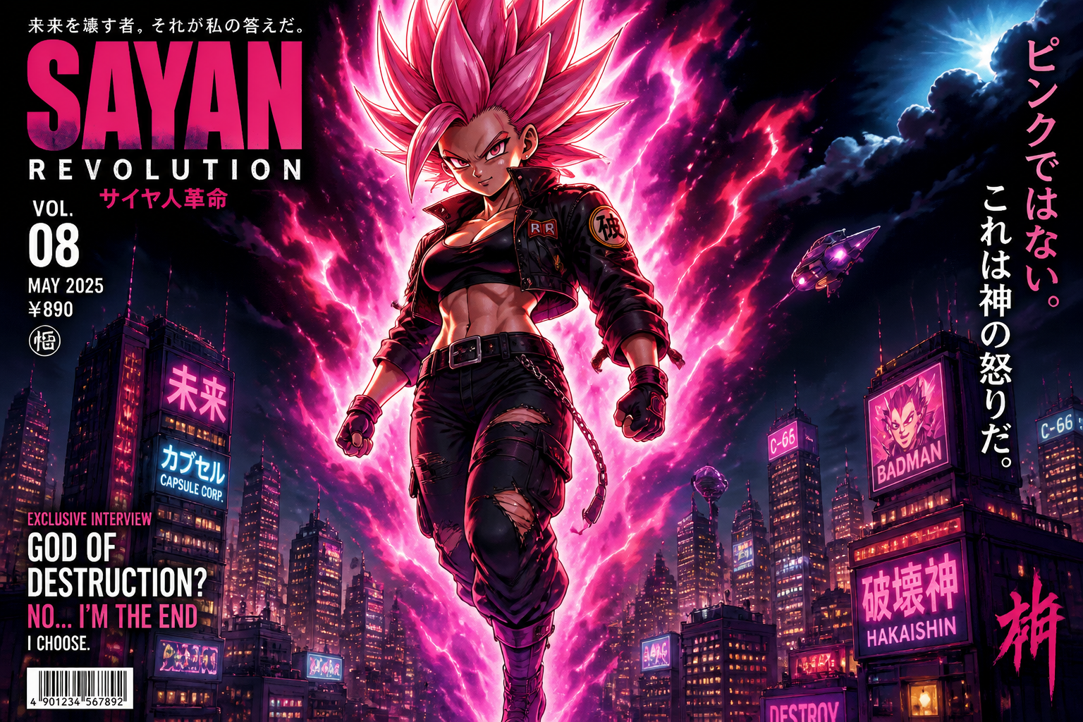 Neon city manga cover