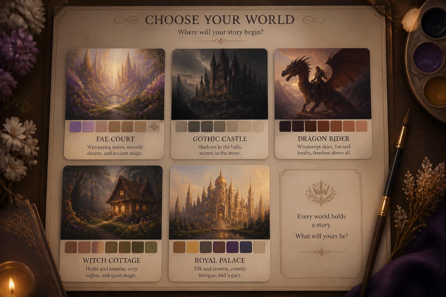 Choose a Romance Style