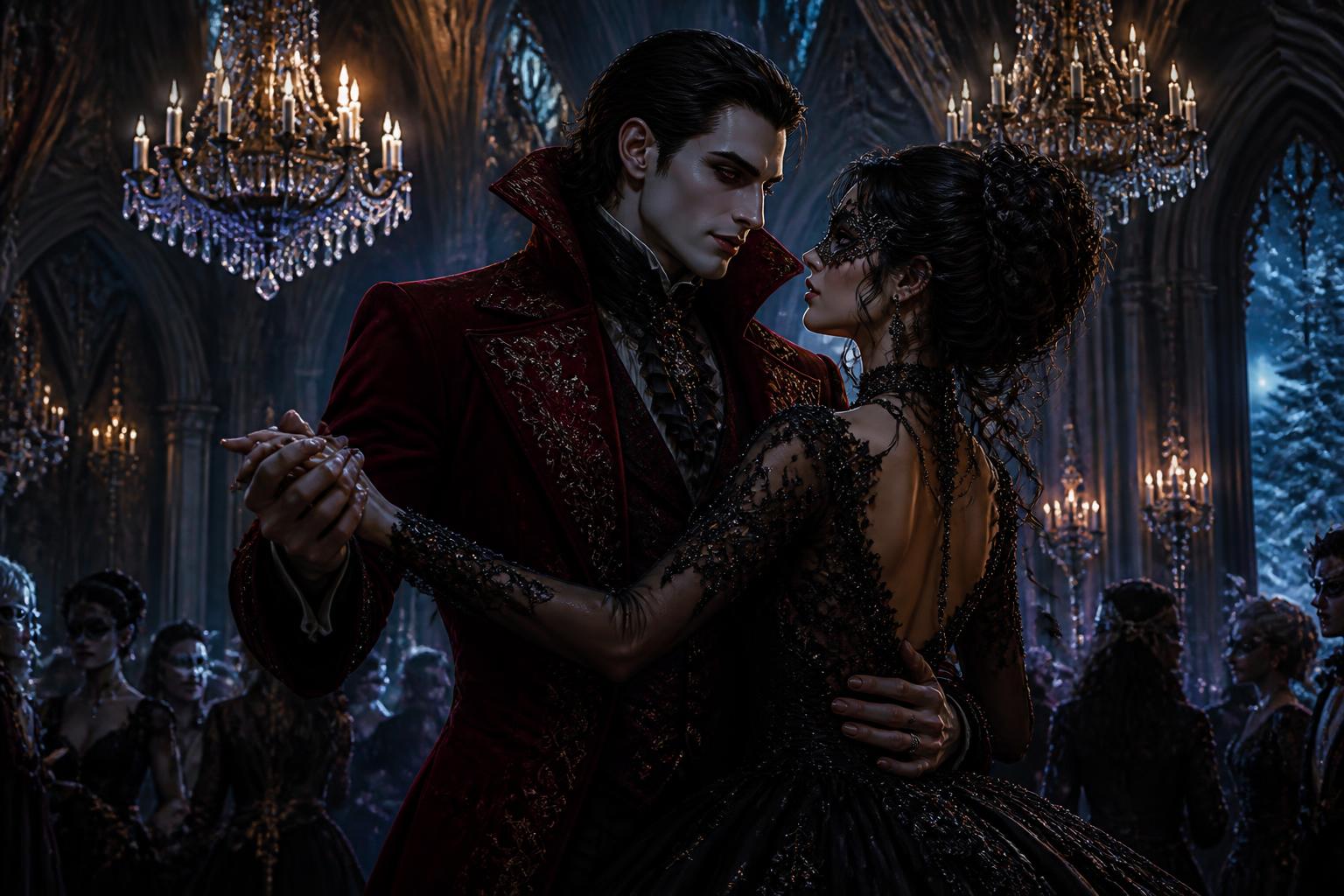 Winter masquerade vampire romance