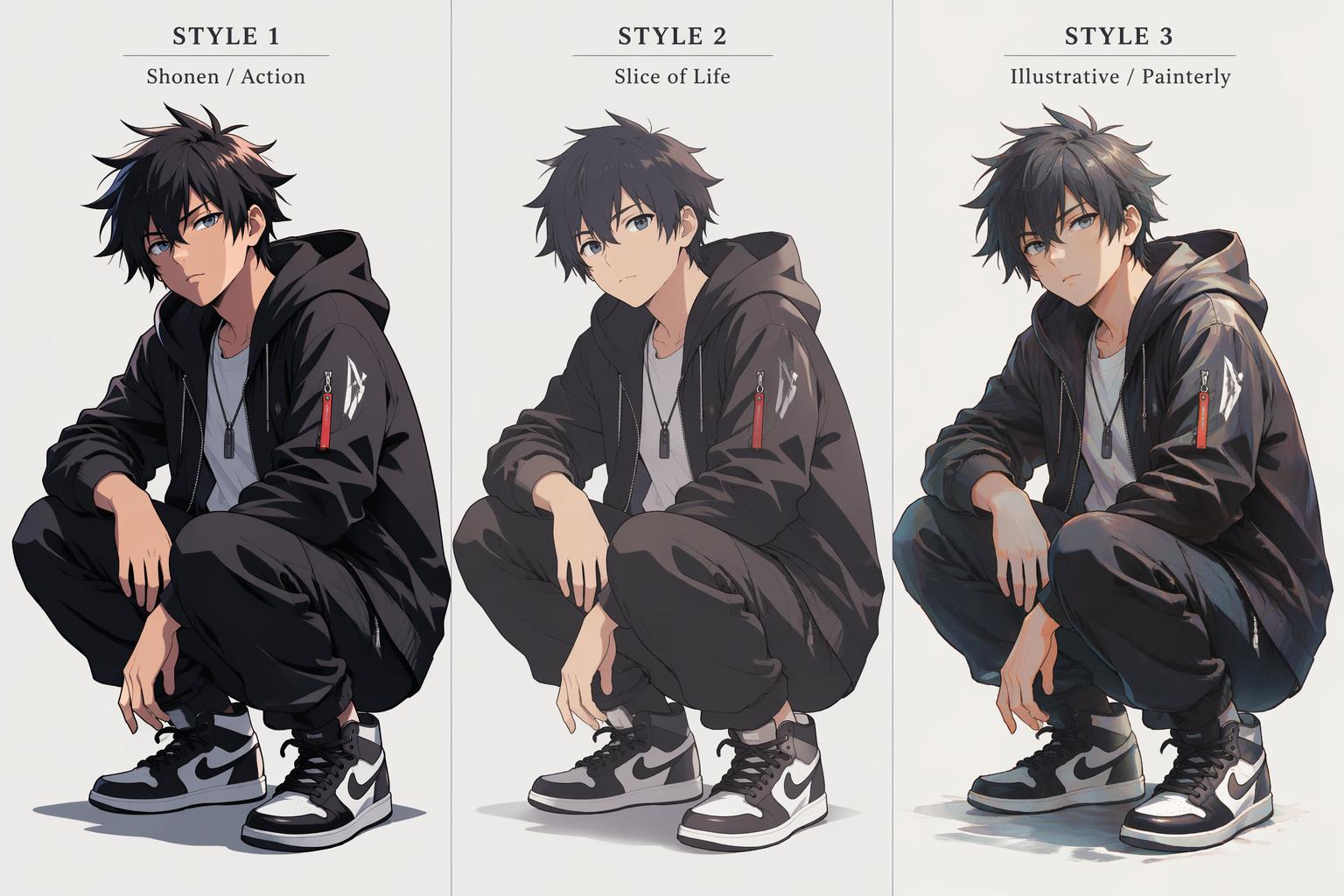 Consistent Anime Art Style