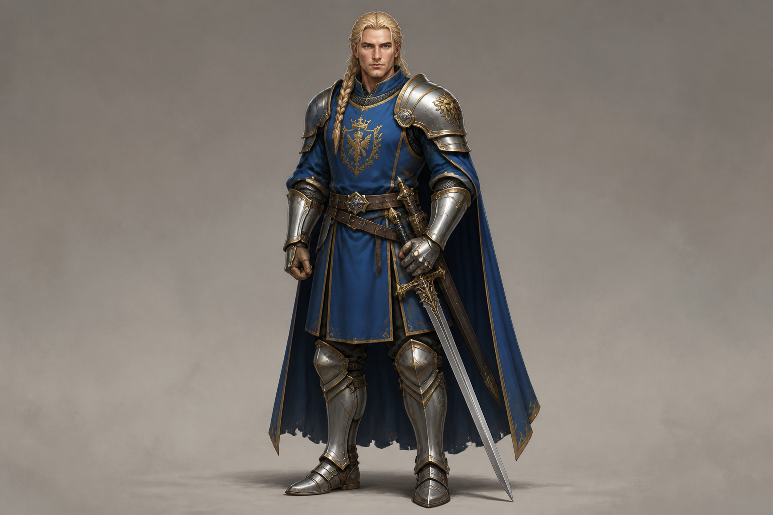 Royal knight production sheet (before)
