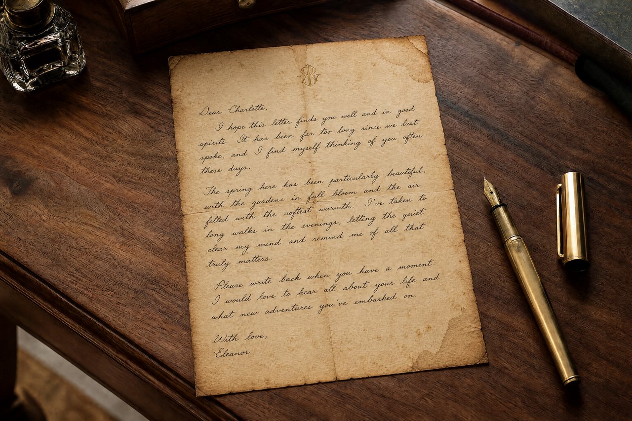 Old Letter Generator for Vintage Letter Effects | BudgetPixel AI