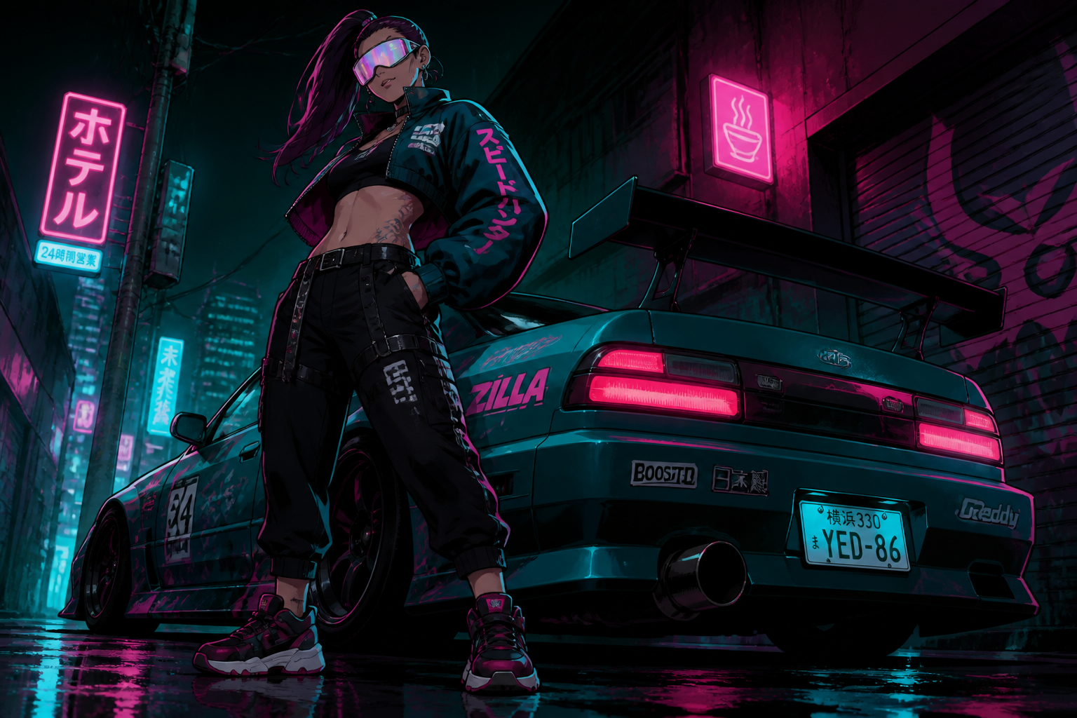 Anime street racer OC