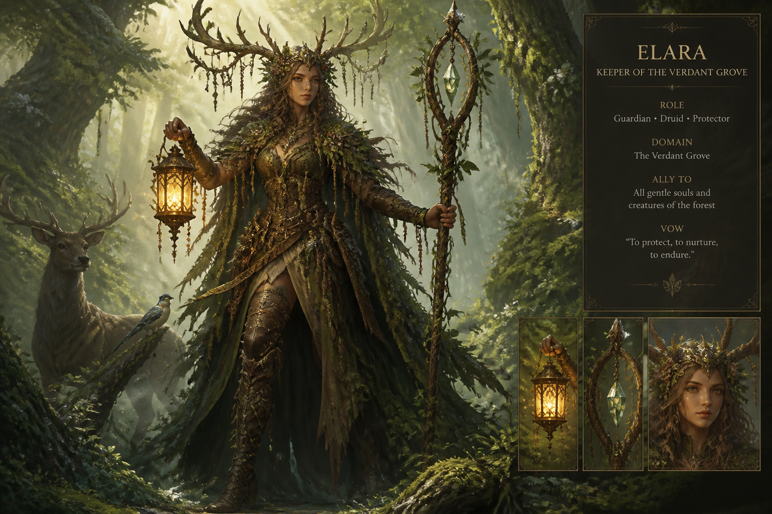 Forest guardian full body